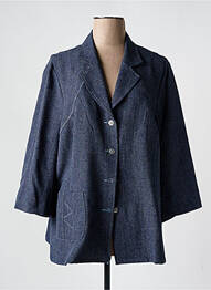 Blazer poches bleu FRANCE RIVOIRE femme