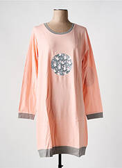 Chemise de nuit rose NUIT CALINE pour femme seconde vue