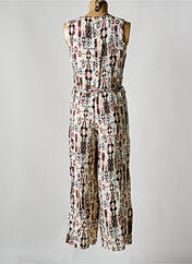 Combi-pantalon beige COULEURS DU TEMPS pour femme seconde vue