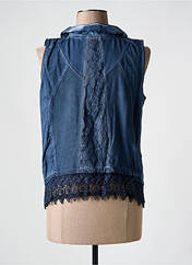 Gilet sans manche bleu MERI & ESCA pour femme seconde vue