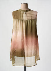 Tunique sans manche vert MERI & ESCA pour femme seconde vue