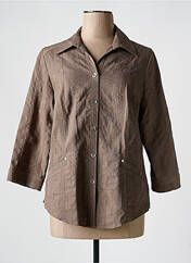 Veste casual marron GUY DUBOUIS pour femme seconde vue