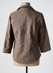 Veste casual marron GUY DUBOUIS pour femme seconde vue