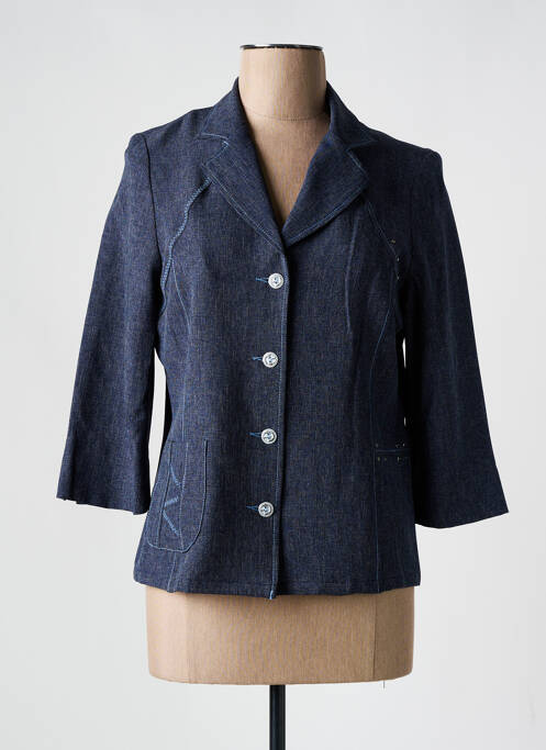 Blazer bleu GUY DUBOUIS pour femme