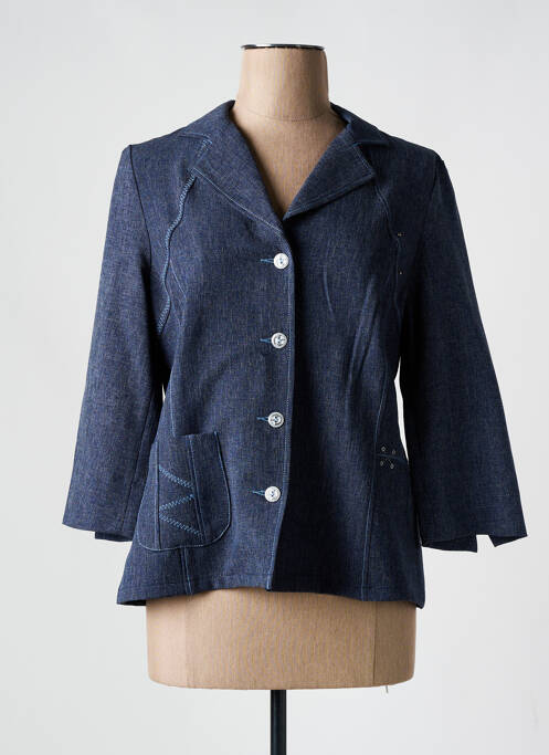 Blazer bleu IMPULSION pour femme