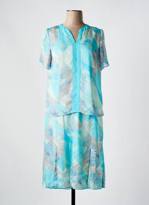 Ensemble jupe bleu GUY DUBOUIS pour femme