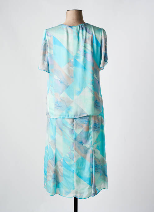 Ensemble jupe bleu GUY DUBOUIS pour femme