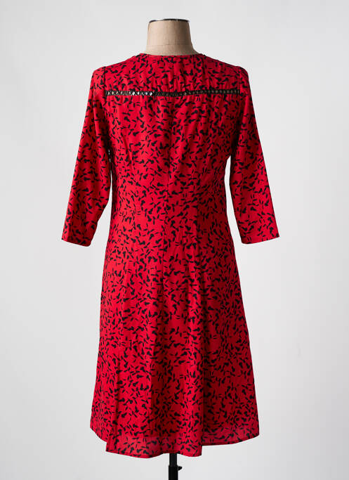 Robe mi-longue rouge MERI & ESCA pour femme
