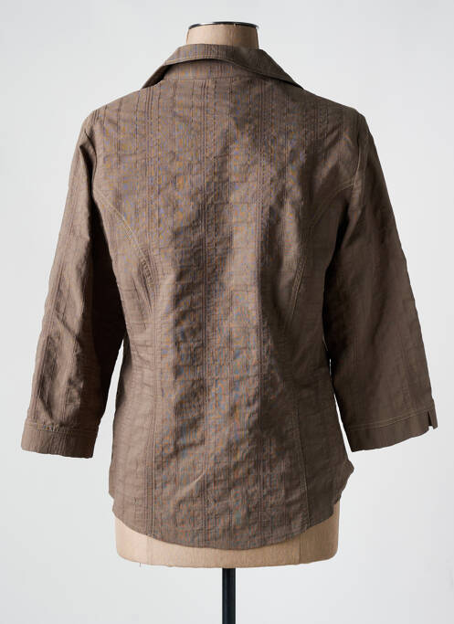 Veste casual marron GUY DUBOUIS pour femme