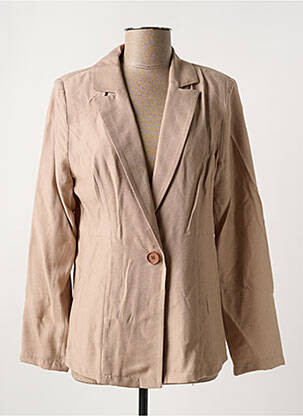 Blazer coupe cintrée marron MERI & ESCA femme