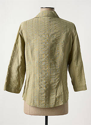 Veste casual poches vert GUY DUBOUIS femme