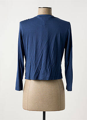 Boléro légère et transparente bleu MERI & ESCA femme