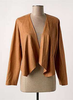 Boléro manches longues marron MERI & ESCA femme