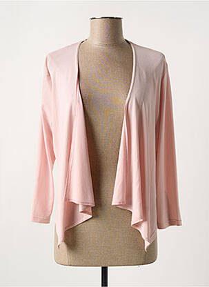 Boléro tissage crêpe rose FRANCE RIVOIRE femme