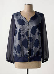 Blouse bleu FRANCE RIVOIRE pour femme seconde vue