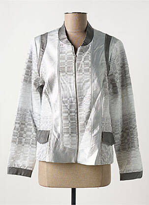Veste casual argent MERI & ESCA pour femme