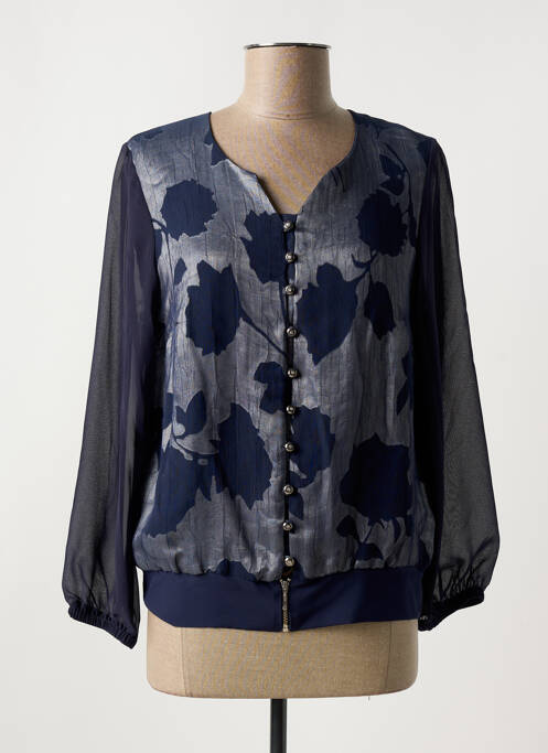 Blouse bleu GUY DUBOUIS pour femme