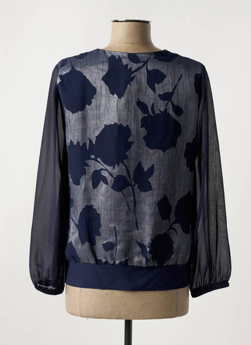 Blouse bleu IMPULSION pour femme