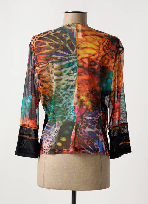 Gilet manches longues noir FRANCE RIVOIRE pour femme