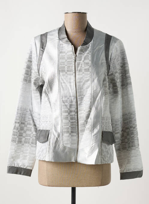 Veste casual argent MERI & ESCA pour femme