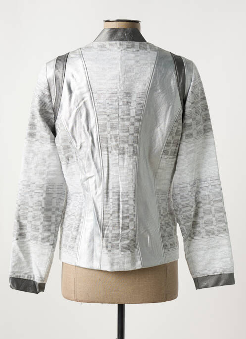 Veste casual argent MERI & ESCA pour femme