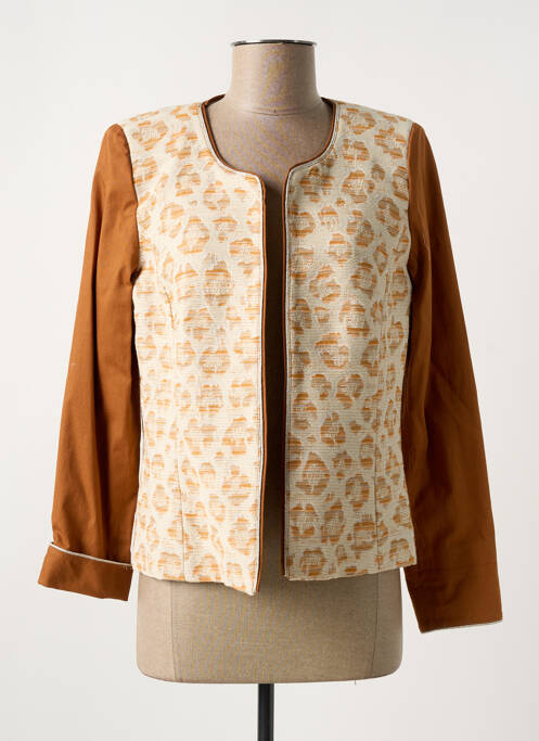 Veste chic marron GREGORY PAT pour femme