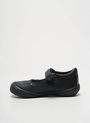Ballerines impression bout rond noir BOPY fille
