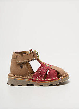 Sandales/nu pieds bout rond bout rond beige BOPY garçon