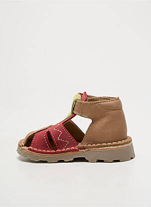 Sandales/nu pieds bout rond bout rond beige BOPY garçon