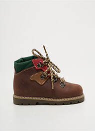 Bottines/boots talon bas talon bas marron BOPY garcon