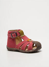 Sandales/nu pieds bout rond bout rond rose BOPY enfant