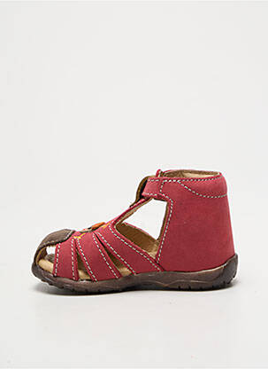 Sandales/nu pieds bout rond bout rond rose BOPY enfant