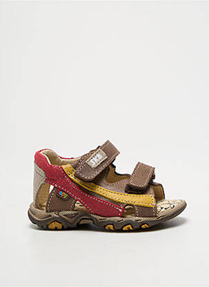Sandales/nu pieds bout ouvert bout ouvert marron BOPY garçon