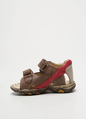 Sandales/nu pieds bout ouvert bout ouvert marron BOPY garçon