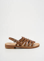 Sandales/Nu pieds marron LES TROPEZIENNES pour fille seconde vue