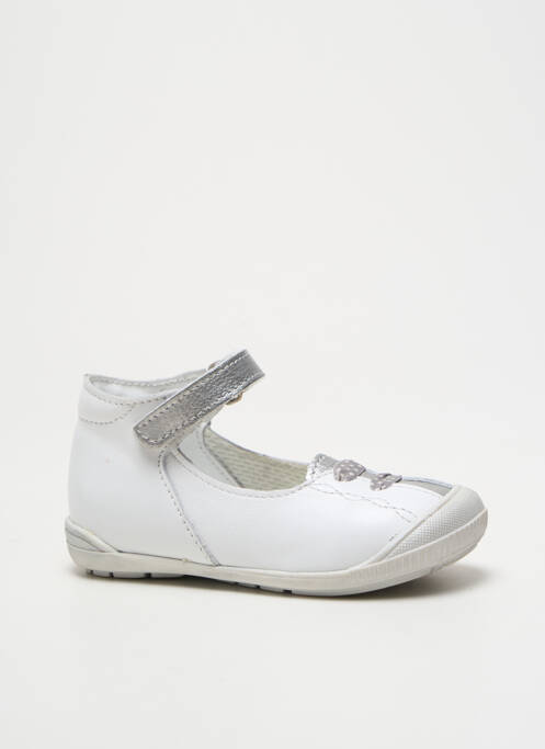 Ballerines blanc BOPY pour fille