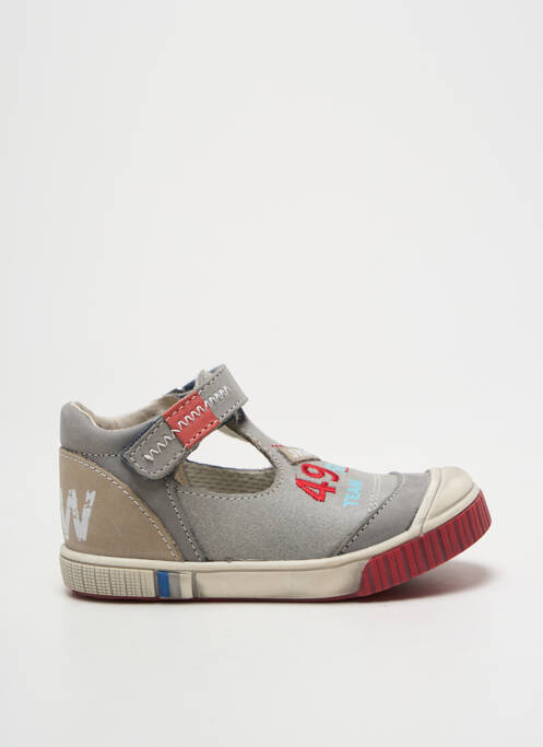 Bottillons gris BOPY pour garçon