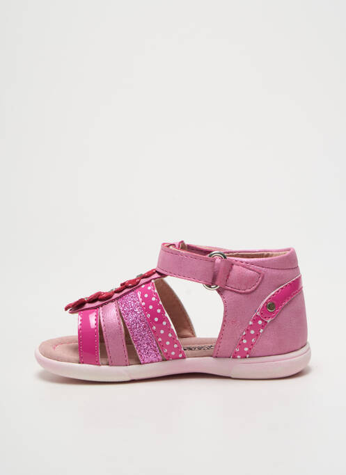 Sandales/Nu pieds rose KOUKA fille