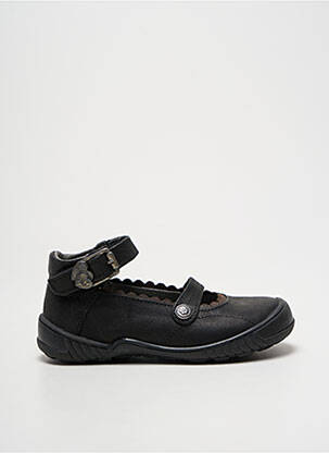 Ballerines bout rond bout rond noir BOPY fille