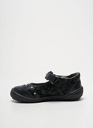 Ballerines impression bout rond noir BOPY fille