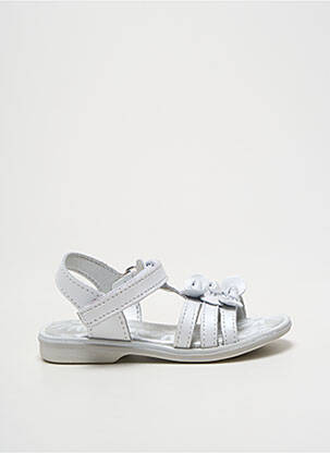 Sandales/nu pieds chiquet chiquet blanc BOPY fille
