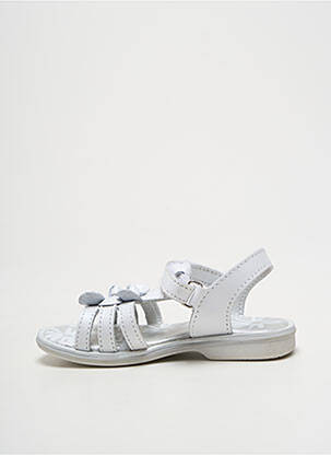 Sandales/nu pieds chiquet chiquet blanc BOPY fille