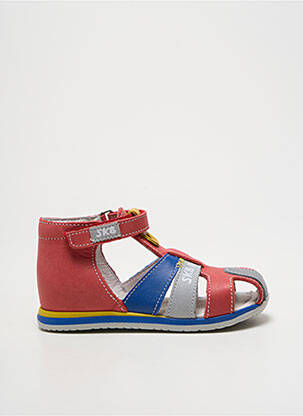 Sandales/nu pieds bout rond bout rond rouge BOPY garçon