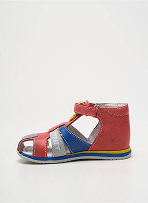 Sandales/nu pieds bout rond bout rond rouge BOPY garçon