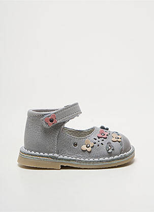 Ballerines chiquet chiquet gris BOPY fille
