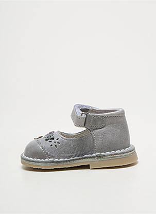 Ballerines chiquet chiquet gris BOPY fille