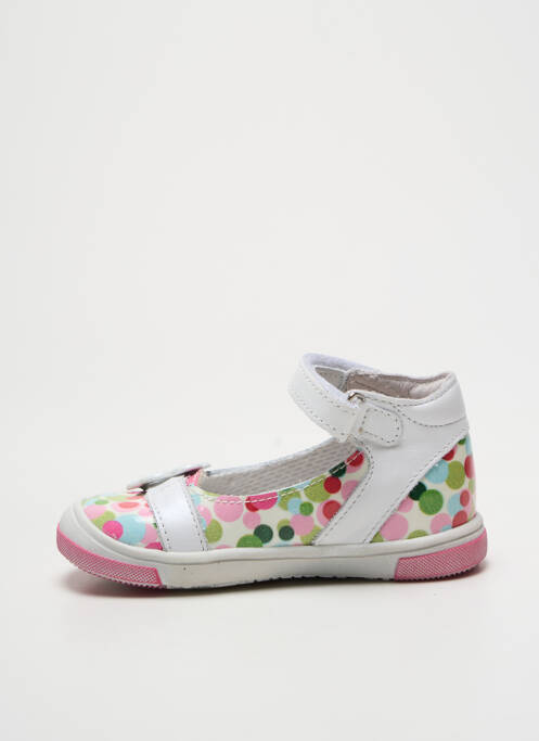 Ballerines blanc BOPY pour fille