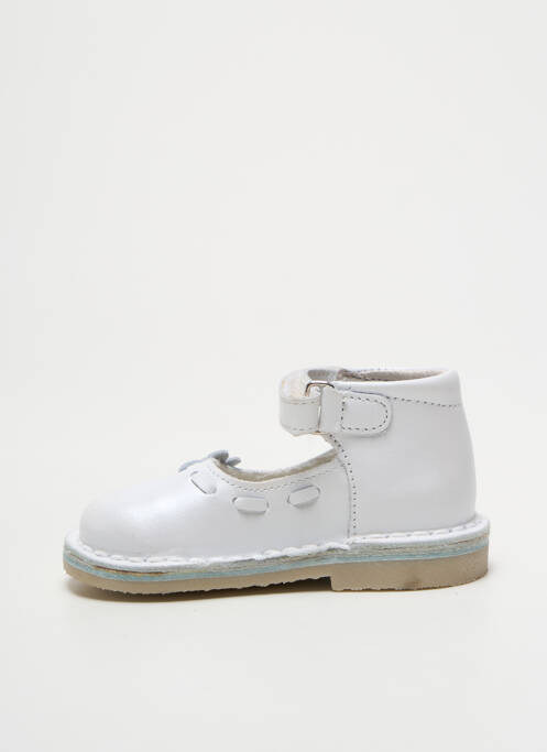 Ballerines blanc BOPY pour fille