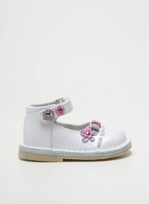 Ballerines blanc BOPY pour fille
