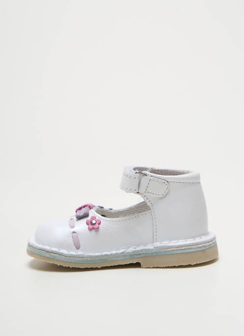 Ballerines blanc BOPY pour fille